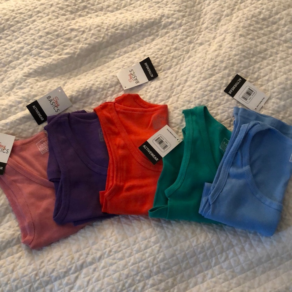 Sexy Basics Tank Tops (set of 5)